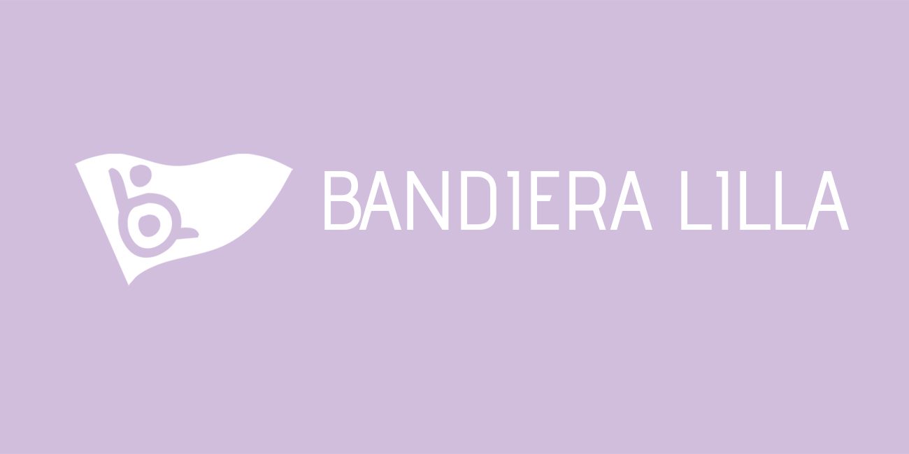 Logo Bandiera Lilla